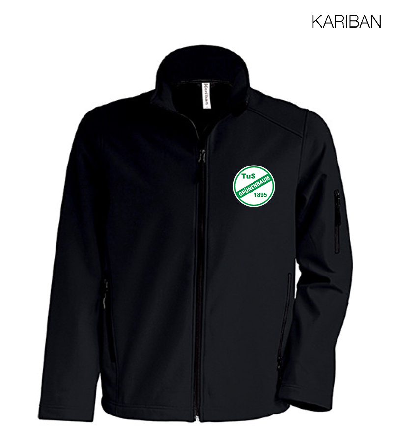 Kariban Kinder Softshelljacke Black "Anton"